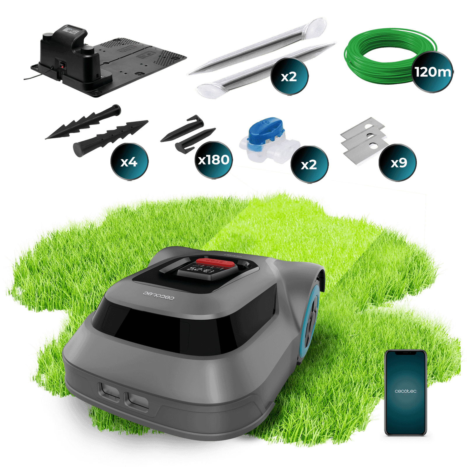 Aspirador Cecotec Conga GrassHopper 500 Map Connected