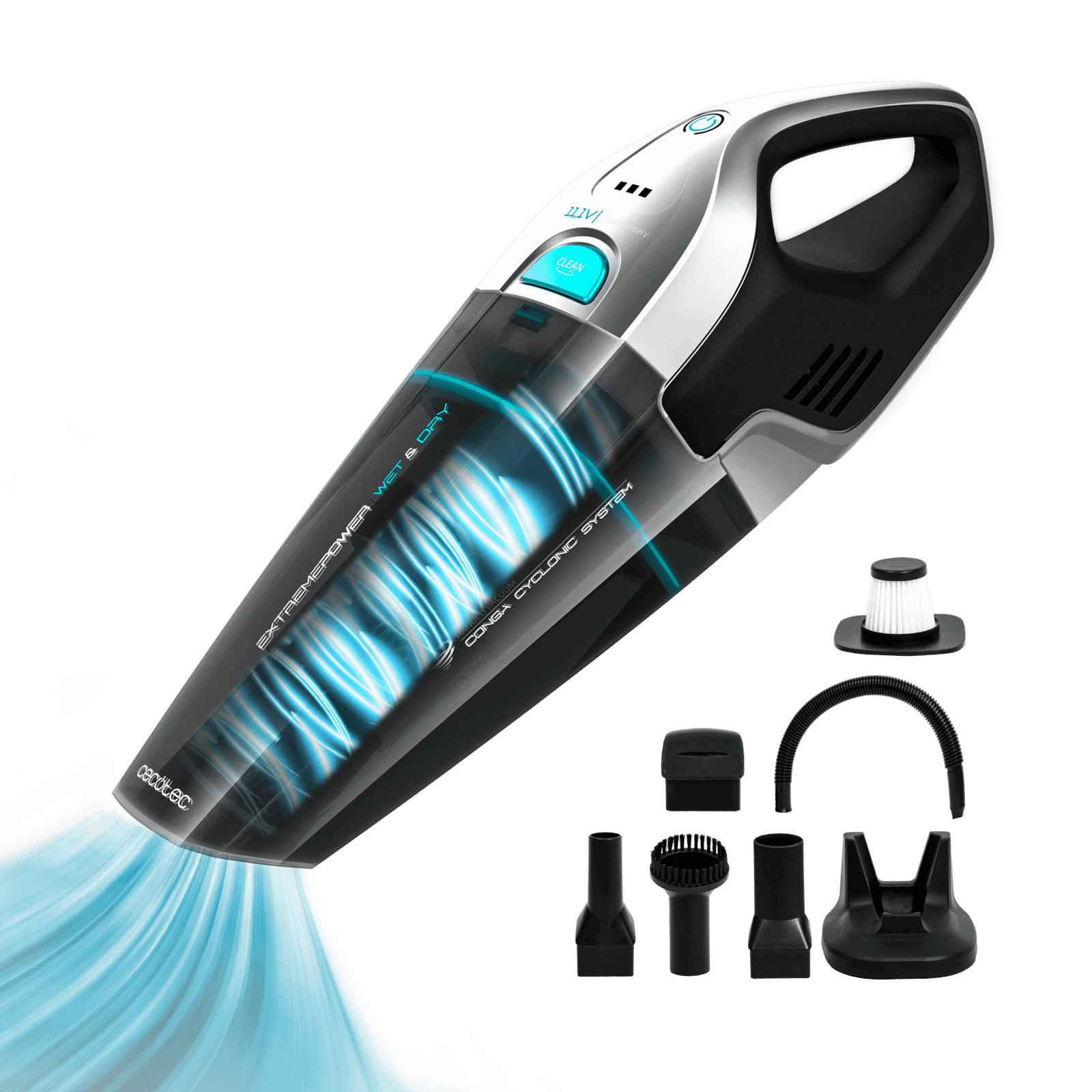Aspirador Cecotec Conga Immortal ExtremeSuction 11,1 V Hand