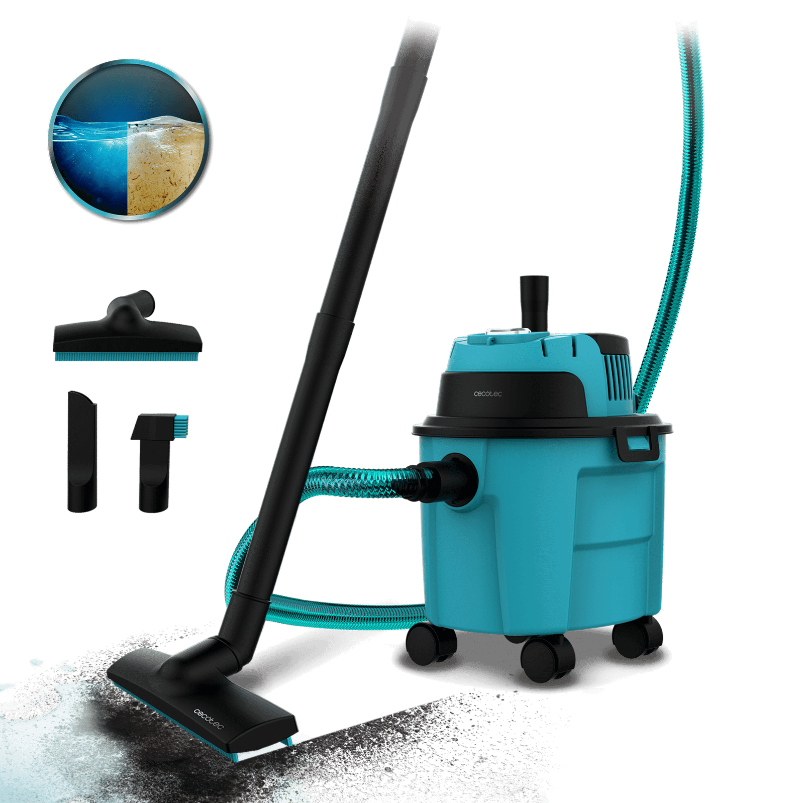 Aspirador Cecotec Conga Rockstar Wet & Dry Compact Garden