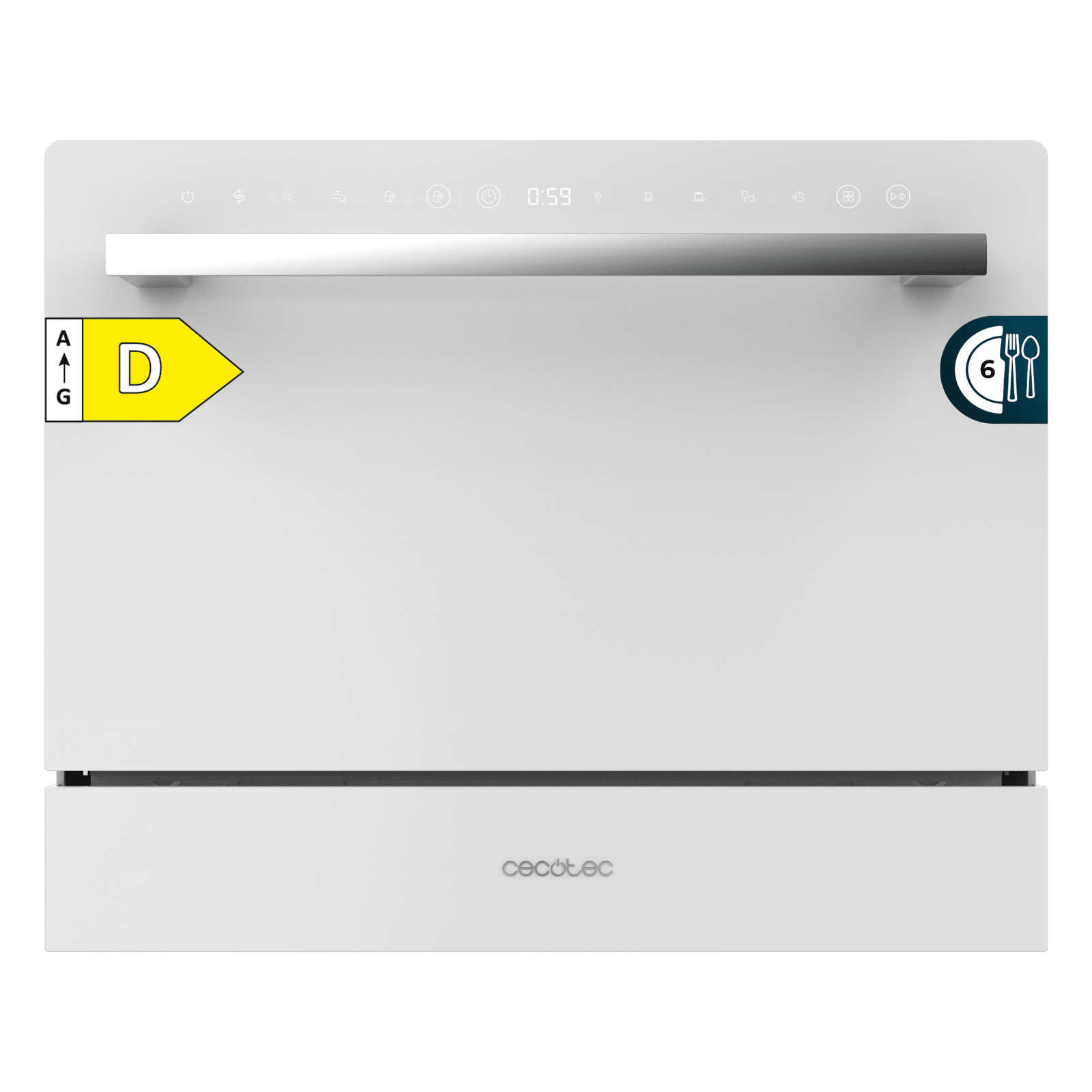 Bolero Aguazero 2400 White Glass