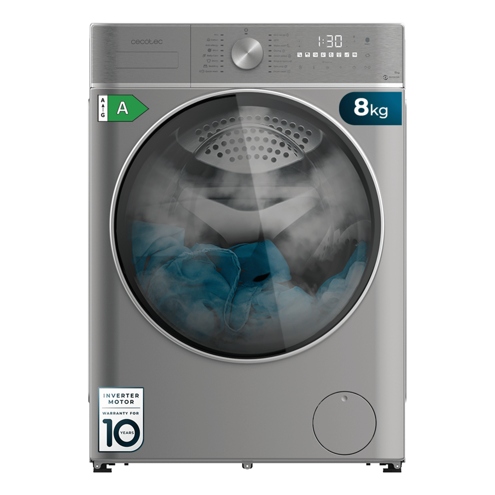 Bolero Wash&Dry 8580 Inverter Steel