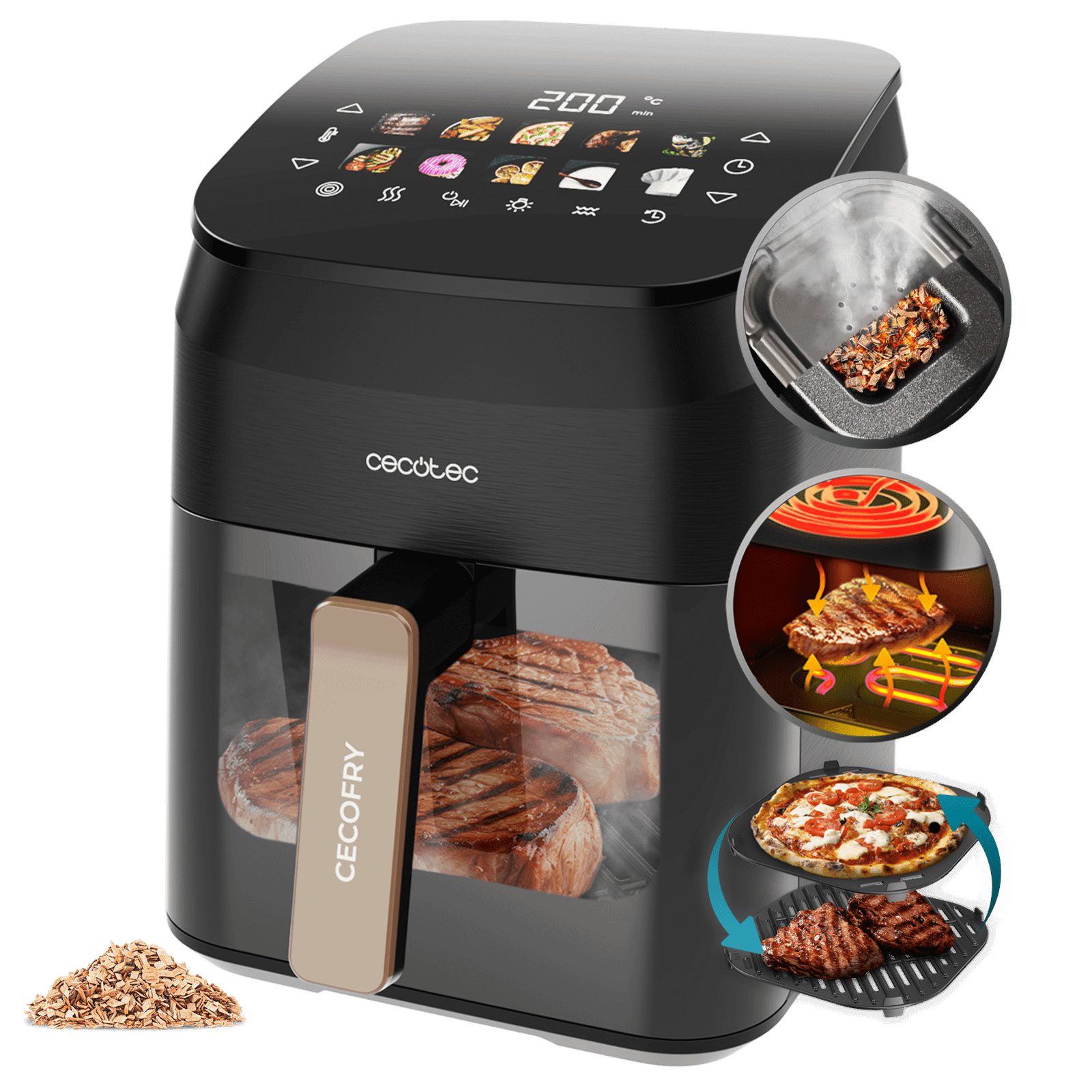 Cecofry&Grill Smokin' 4500