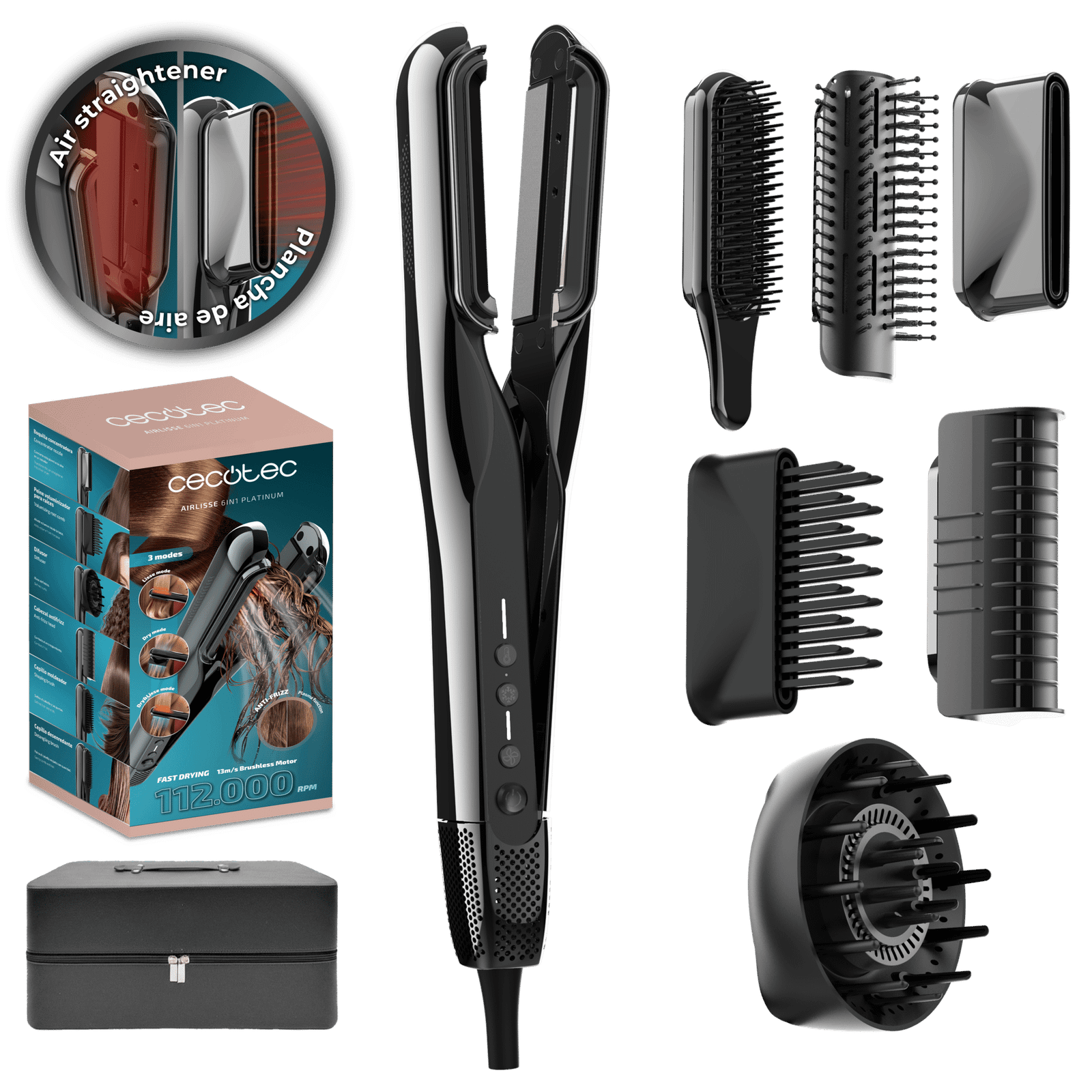 Cecotec AirLisse 6in1 Platinum