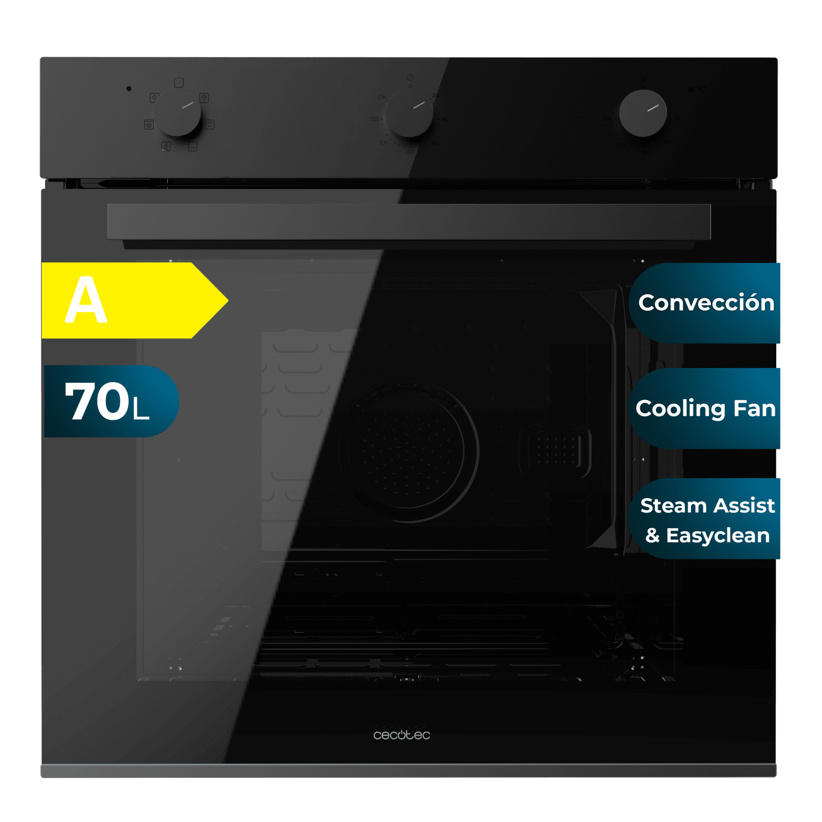 Cecotec Bolero Hexa M236000 Dark Inox Time A