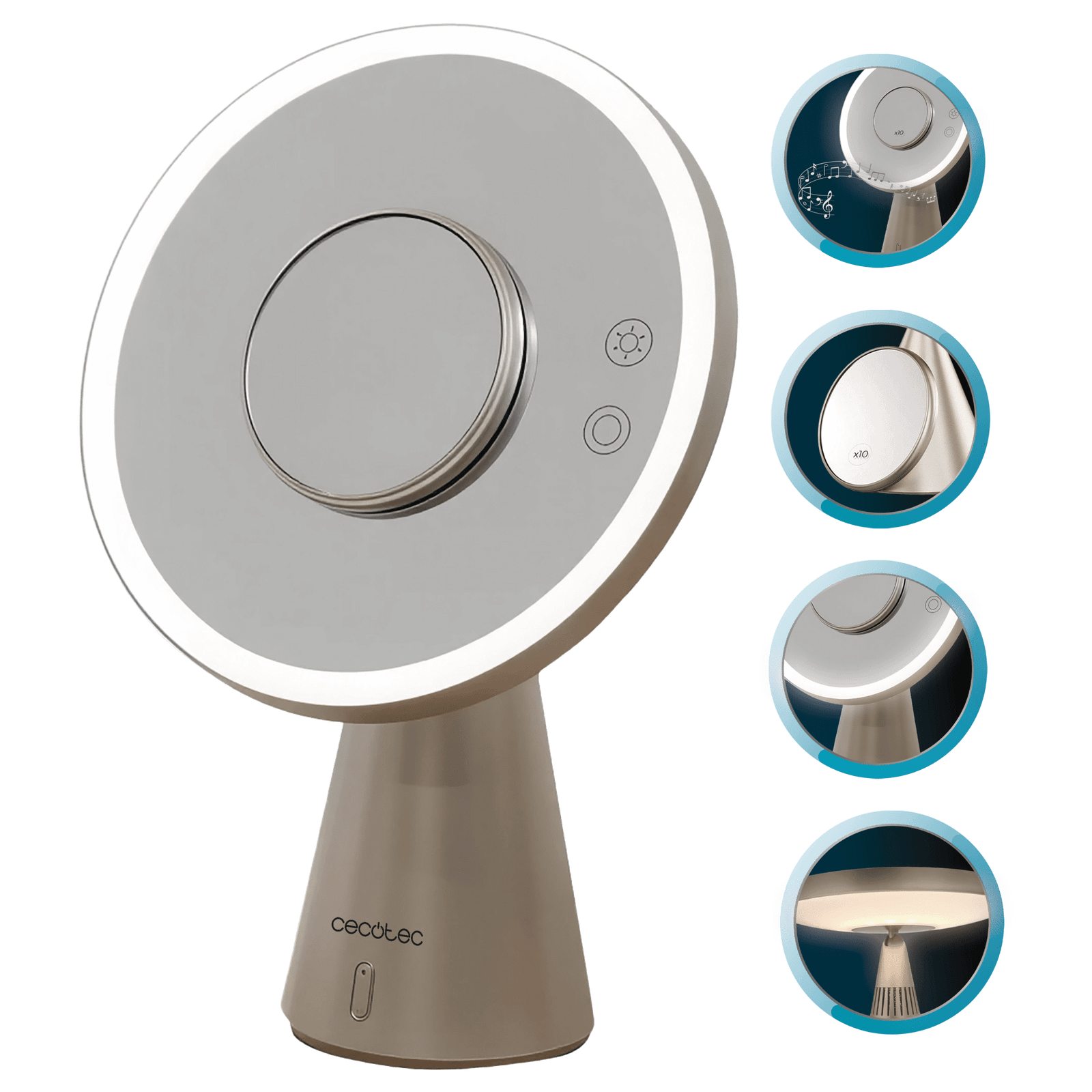 Cecotec FaceCare Mirror&Sound