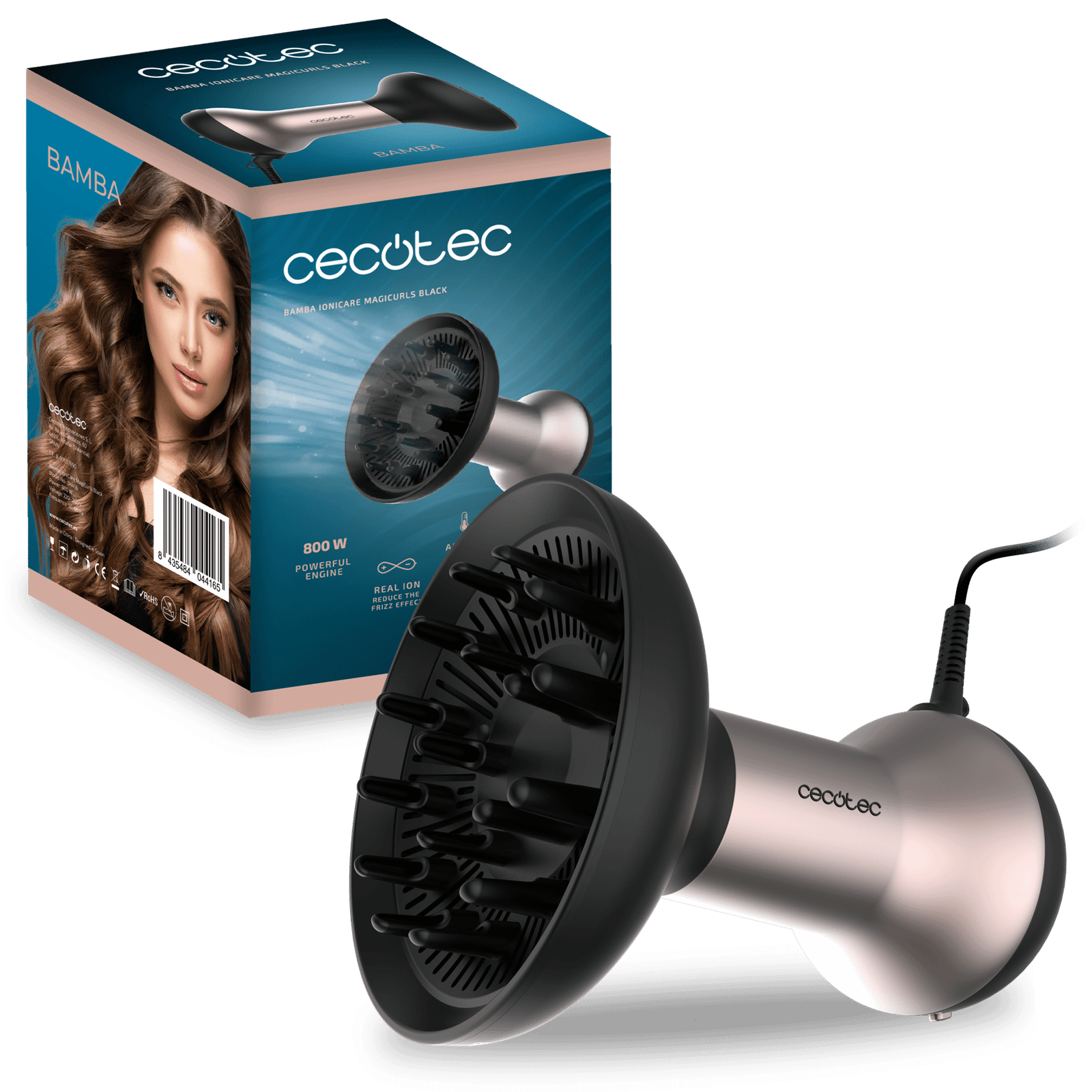 Cecotec Ionicare MagiCurls Black