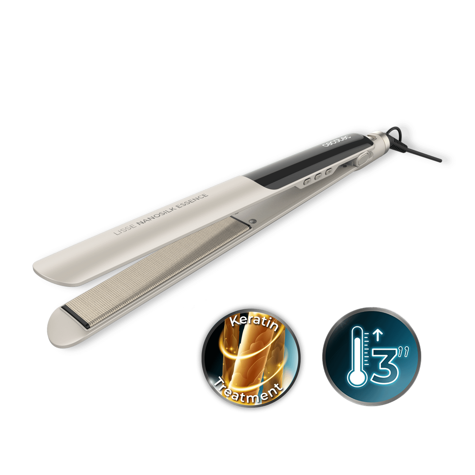 Cecotec Lisse NanoSilk Essence Champagne