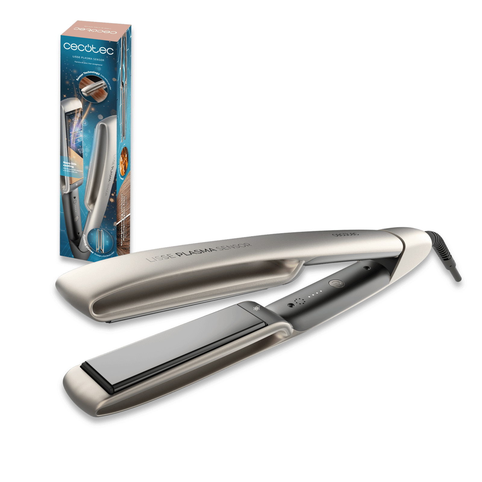 Cecotec Lisse Plasma Sensor Champagne