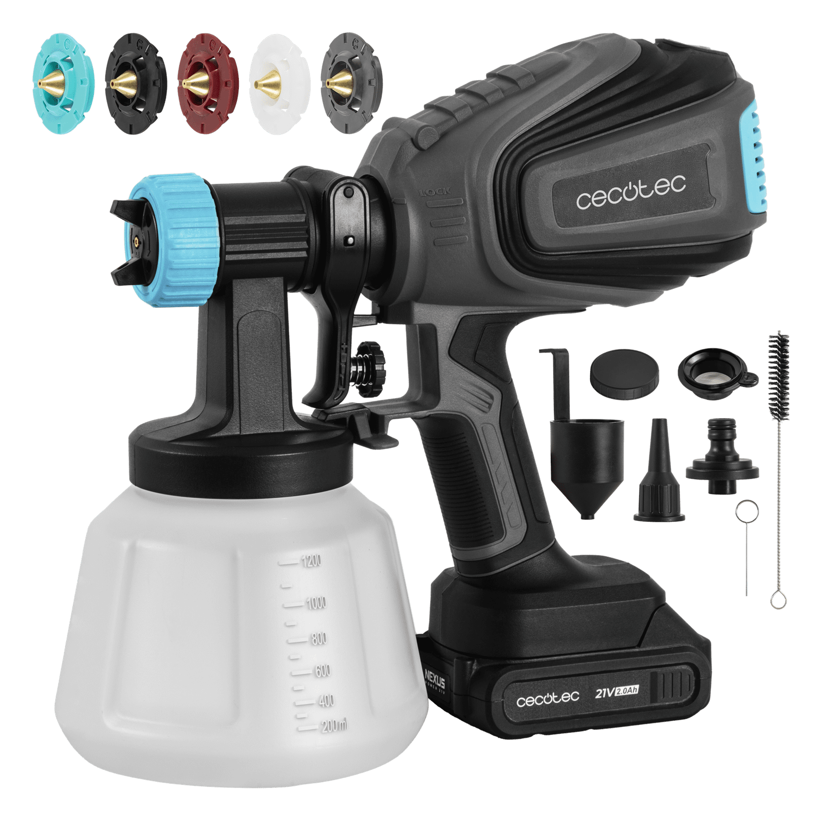 Cecotec Pistola de pintura TotalPaint 4000 Liberty
