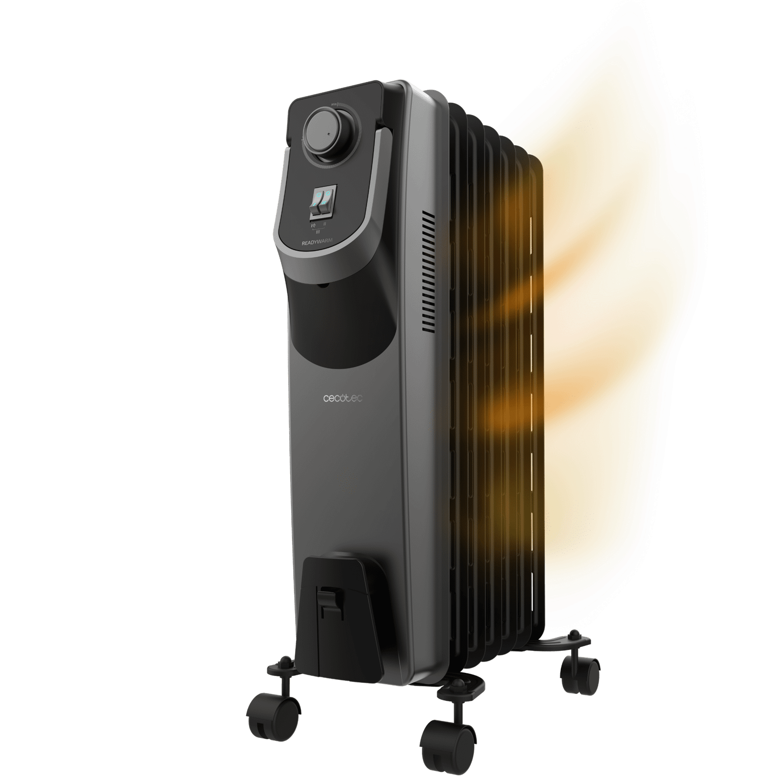 Cecotec Radiador d'oli readywarm 7000 space 360 black
