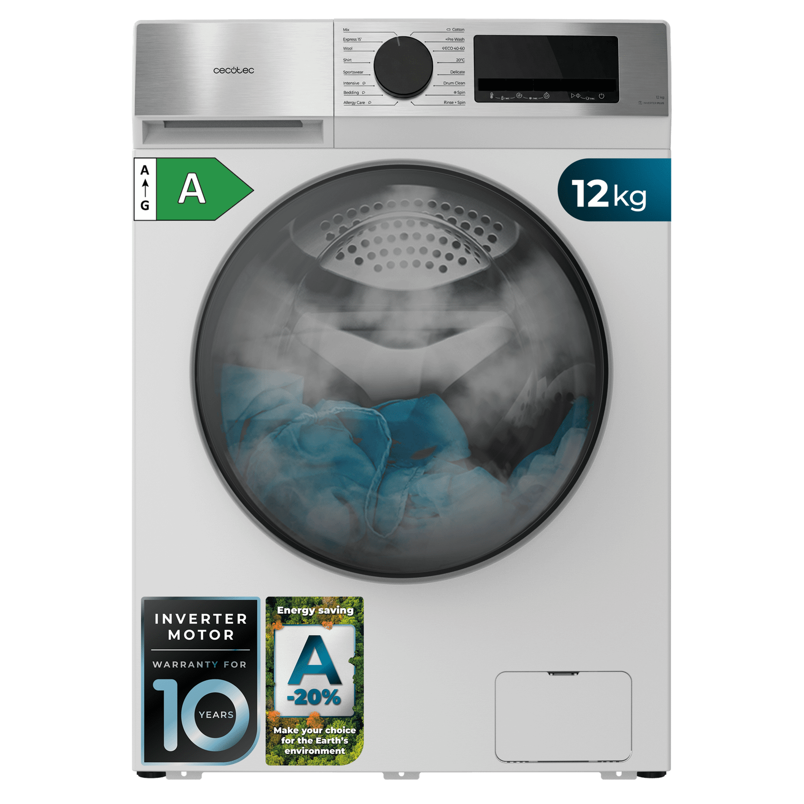 Rentadora Cecotec Bolero DressCode 12450 Inverter