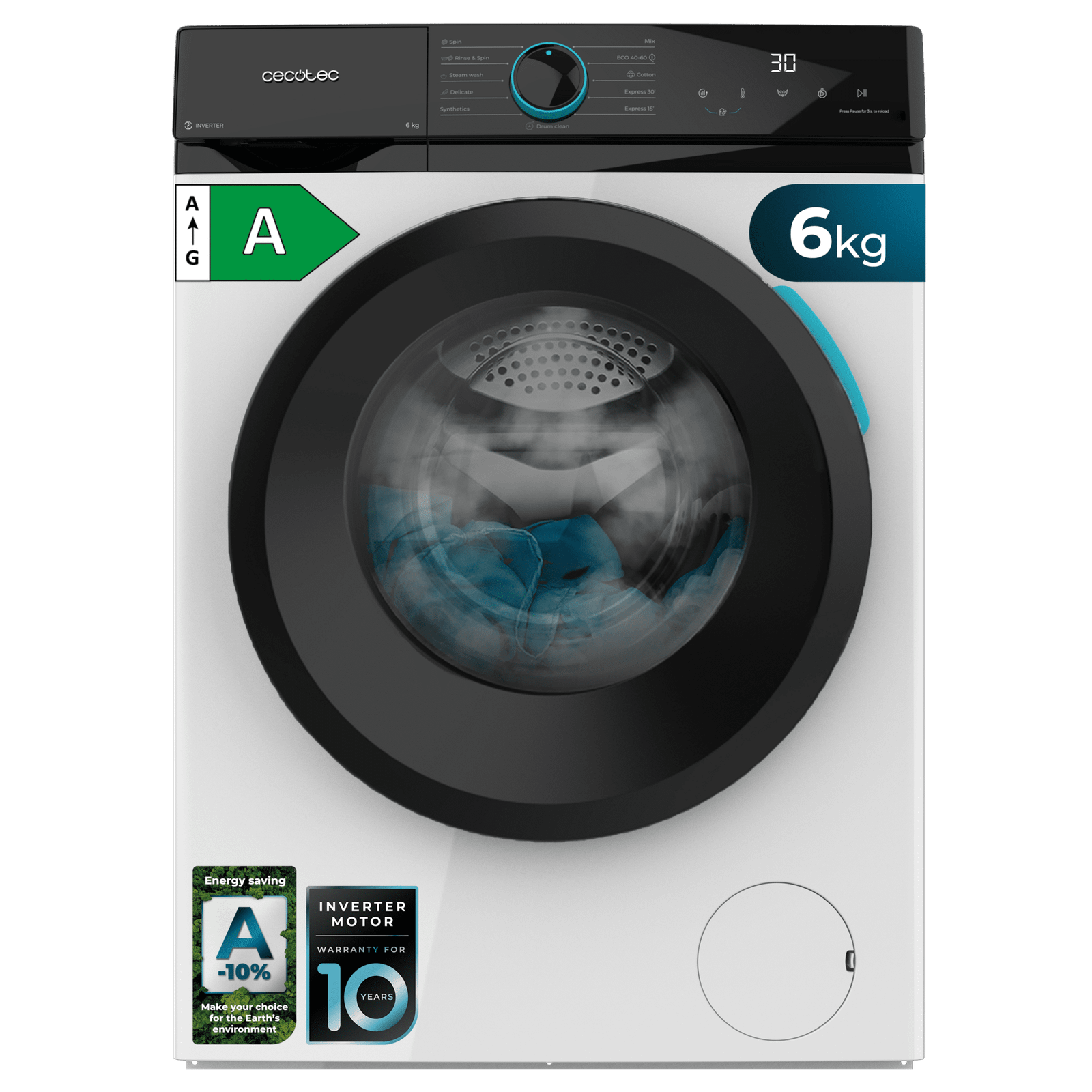 Rentadora Cecotec Bolero DressCode 6165 Inverter