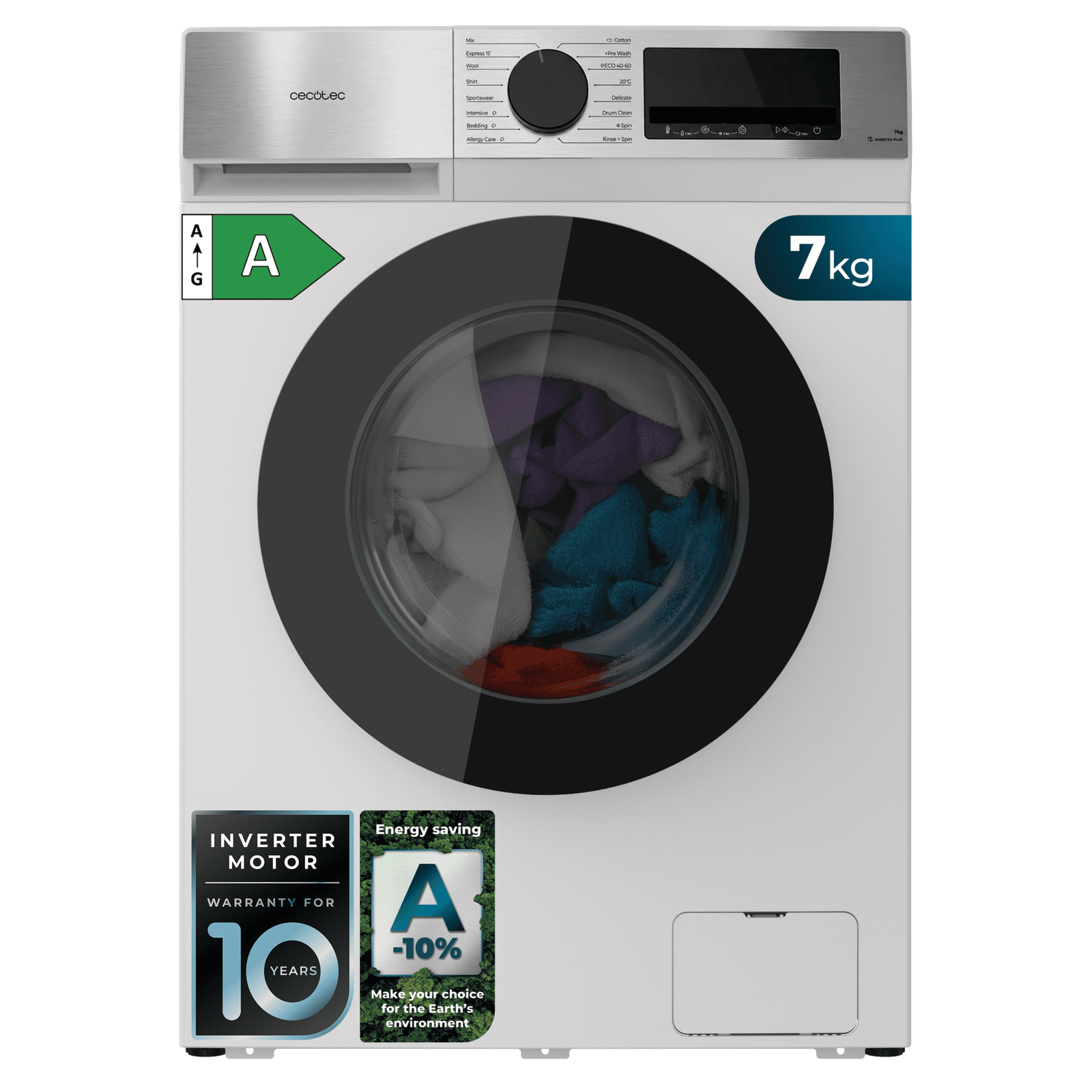 Rentadora Cecotec Bolero DressCode 7450 Inverter