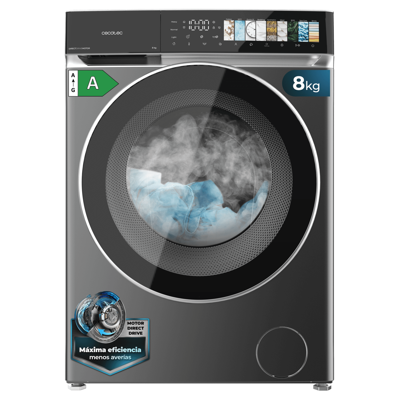 Rentadora Cecotec Bolero Dresscode 8970 Direct Drive Steel