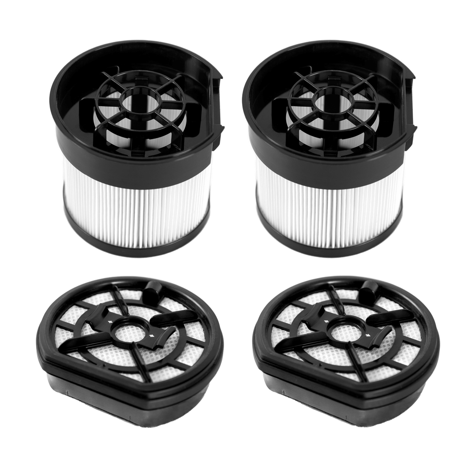 Pack de 2 sets de filtros de motor y depósito para Conga Rockstar 12500 Stellar
