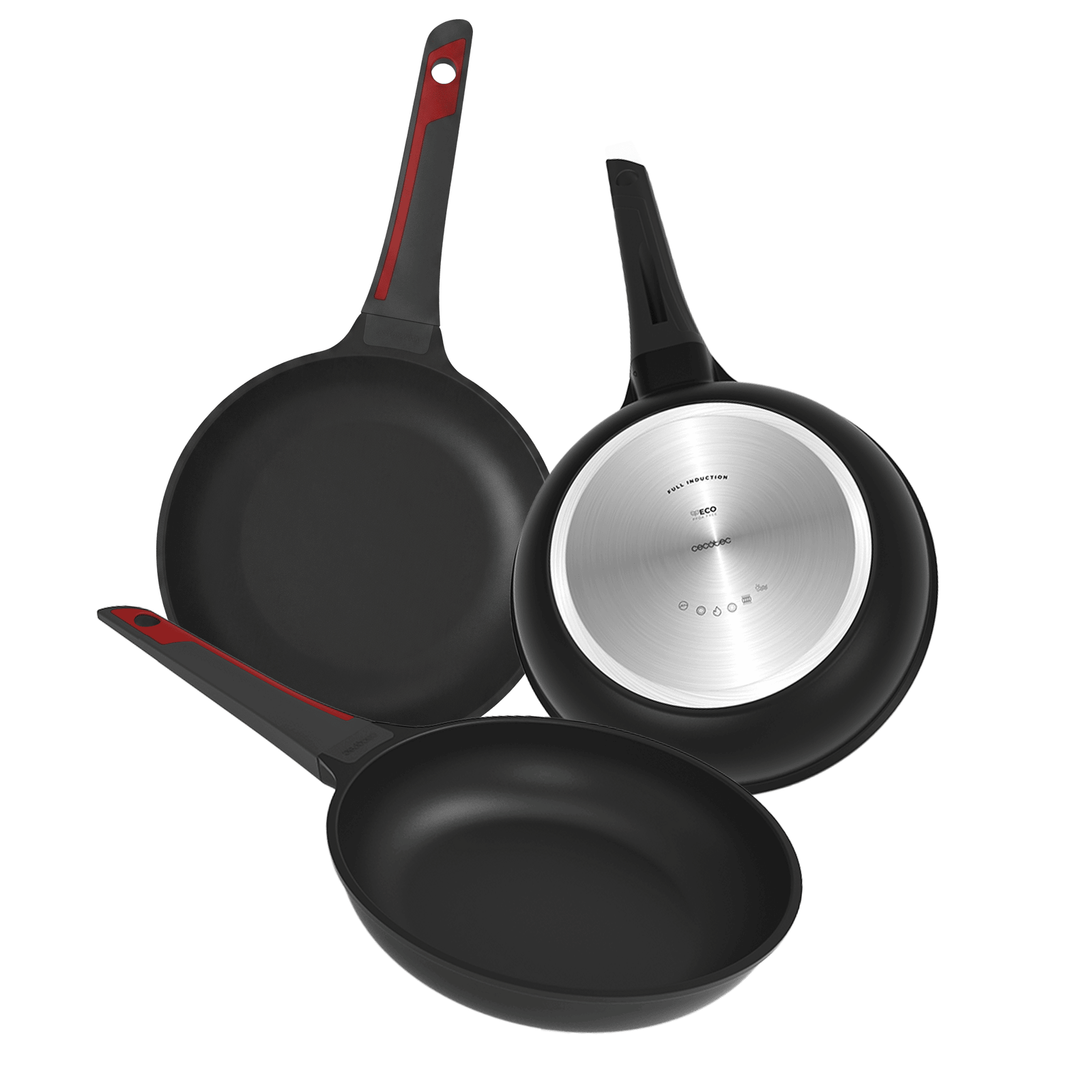 Set sartenes de 20, 24 y 28cm, Colección Gourmet+