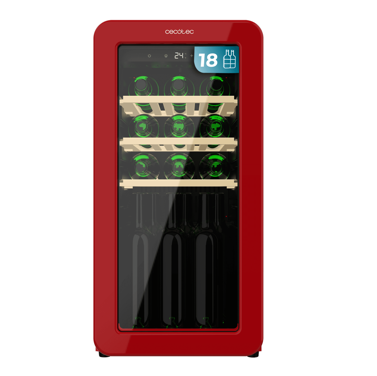 Vinoteca Cecotec Bolero GrandSommelier Origin 18 Hit Red